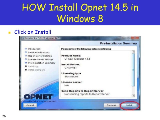 TÉLÉCHARGER OPNET MODELER 14.5